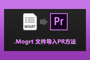 PR基本图形（.mogrt文件）安装步骤