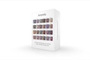 【调色预设】50个Ins网红风格电影视频调色LUTs预设 Instagrading 50 Color Grading Filters