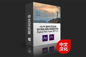 【PS/AE插件】数千种摄影灯光光线调色滤镜特效PS/AE/PR插件 DFT Digital Film Tools 1.2.1 Win汉化版