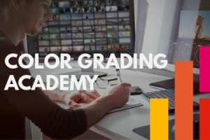 【视频教程】FCPX颜色分级调色ColorFinale教程 Color Grading Academy For Color Finale