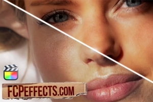 【FCPX插件】视频图像画面美肤皮肤磨皮平滑效果特效插件 FCPEffects – Skin Smoother