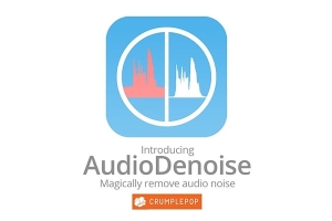 【FCPX/PR插件】音频降噪声音增强自动消除背景噪音FCPX/PR特效插件 CrumplePop AudioDenoise