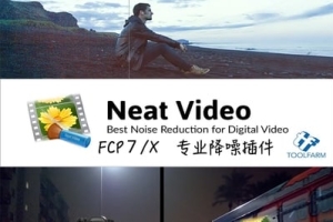 【FCPX插件】专业视频降噪去噪点颗粒插件 Neat Video  支持FCPX 10.4 + 使用教程