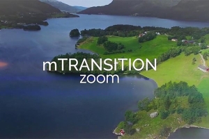 【FCPX插件】50种动感模糊冲击缩放转场插件 motionVFX – mTransition Zoom