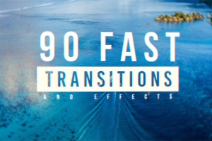 【FCPX插件】90种抖动摇晃旋转模糊损坏干扰翻转效果转场特效 Motion Elements – FCPX Fast Transitions & Effects