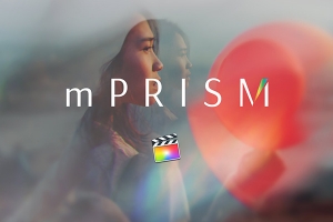 【FCPX插件】50种柔美炫光棱镜折射梦幻视觉特效 motionVFX – mPrism 汉化中文版