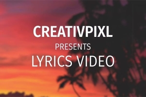 【PR模板】网红抖动浮动漂浮MV音乐歌词PR字幕动画 Lyrics Video