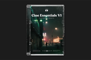 【LR预设】10款复古电影胶片深邃暗调情绪艺术摄影调色Lightroom预设 Cine Essentials V1 Lightroom Presets