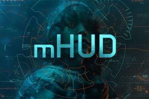 【FCPX插件】50种炫酷HUD高科技信息化UI动画元素 motionVFX – mHUD + 视频素材
