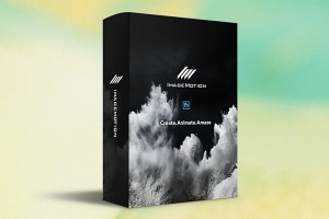 【PS插件】PS动感影像插件 Imagemotion 汉化版 静态照片添加动态效果一键让你的照片局部动起来