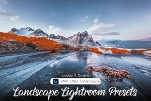 【LR预设】25款自然风景风光旅拍专业摄影后期调色Lightroom预设 25 Landscape Lightroom Presets