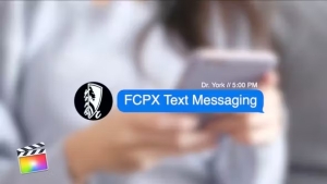 【FCPX插件】8组QQ微信短信社交聊天对话弹窗气泡动画 Text Messaging