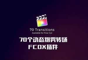 【FCPX插件】70种漂亮抽象动态烟雾蒙板遮罩溶解过渡转场动画 Smoke Transitions