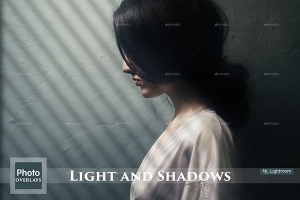 【图片素材】28P高清窗户光线灯光叠加合成数字背景素材 Light and Shadows – Window Overlays