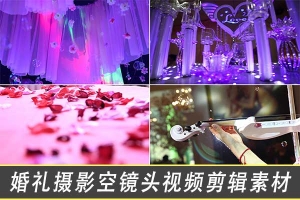 【视频素材】婚礼摄影空镜头视频素材包微电影MV 婚礼摄像师剪辑师素材