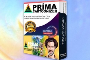 【软件】图片真人转卡通漫画效果 Prima Cartoonizer V2 中文汉化版