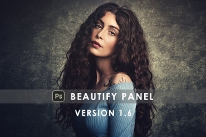 【PS插件】人像磨皮美颜修饰润肤调色扩展插件 Beautify Panel v1.6.0 Win/Mac汉化版