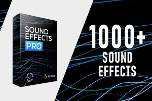 【配乐音效】1000个电影冲击波环境生活人物动态氛围音效包 AEJuice – Sound Effects Pro