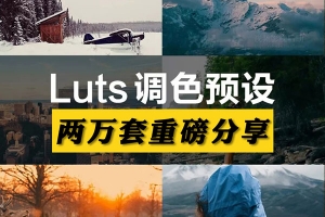 【LUTS预设】两万多套经典色彩LUTS视频调色预设大合集