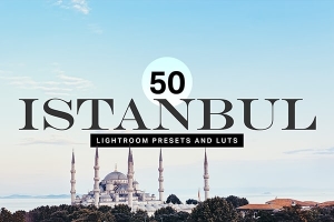 【调色预设】50款伊斯坦布尔旅行风光人文摄影调色LUT预设Lightroom预设 50 Istanbul Lightroom Presets LUTs