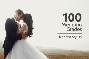 【调色预设】100个MV婚礼电影短片LUTS调色预设 Wedding Color Corrections