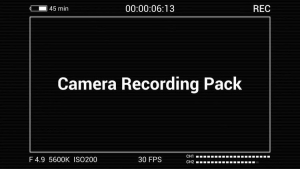【PR模板】摄像机取景框录制拍摄特效模板 Camera Recording Pack