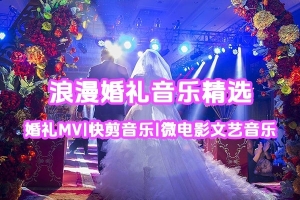 【配乐音效】675首婚礼花絮MV浪漫爱情背景音乐婚庆伴奏视频剪辑配音MP3音效素材