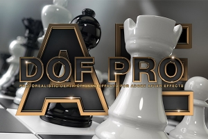 【AE插件】高级景深模糊虚化AE插件专业版 DOF PRO v1.0.1 Win/Mac汉化版 +使用教程