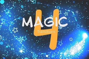 【PR模板】第四套 24个唯美漂亮魔法粒子转场过渡PR预设+视频素材 Magic Transitions 4