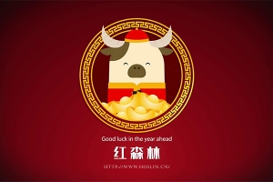 【AE模板】2021新年新春过年可爱有趣卡通喜庆LOGO牛年片头模板