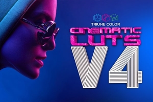 【调色预设】35款电影欧美大片视频照片调色LUTs预设 Triune Digital – Cinematic LUTs V4