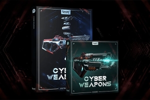 【配乐音效】4608种未来科幻武器能量脉冲开枪射击战斗音效 BOOM Library – Cyber Weapons