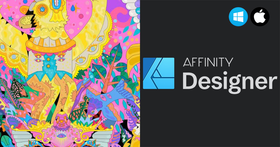 【软件】专业矢量图形设计处理软件 Affinity Designer 1.9.0.932 中文版 支持Win/Mac插图 【软件】专业矢量图形设计处理软件 Affinity Designer 1.9.0.932 中文版 支持Win/Mac插图