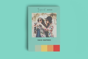 【LR预设】54款模拟VSCO电影色彩胶片Lightroom预设LR手机调色滤镜 VSCO Inspired Mobile Lr Presets
