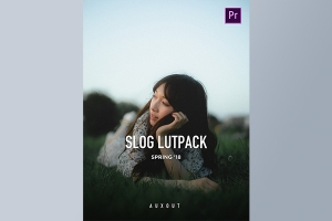【调色预设】 油管大神AUXOUT索尼S-LOG 2 / S-LOG3视频调色LUT预设 SLOG LUTPACK SPRING ’18 by AUXOUT