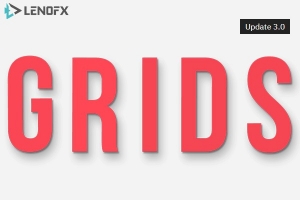 【FCPX插件】100个网格拼贴画面分屏组合动态展示动画 LenoFX – Grids