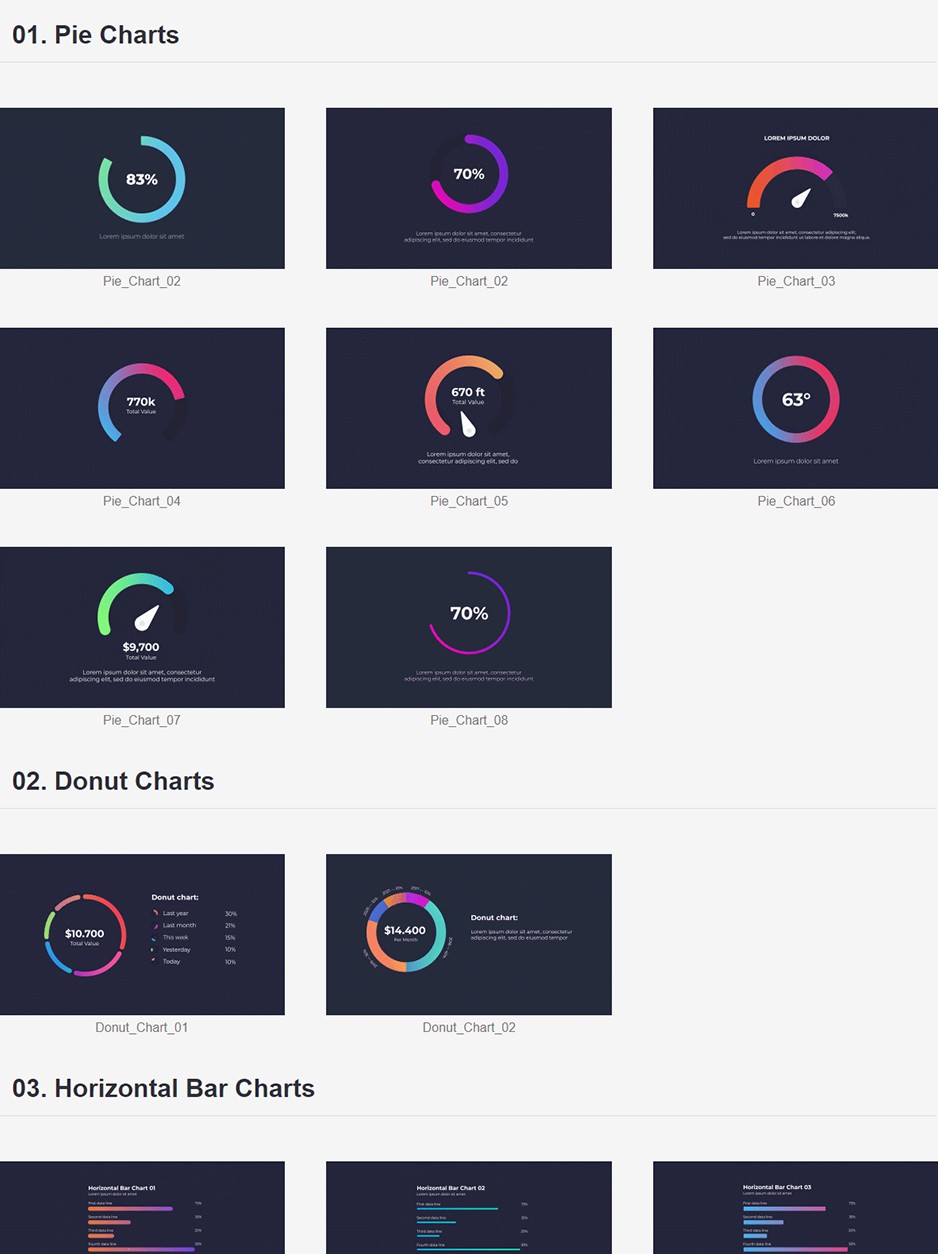 【AE模板】95个彩色渐变信息数据图表展示呼出指示线标注动画 Gradient Infographics插图(1) 【AE模板】95个彩色渐变信息数据图表展示呼出指示线标注动画 Gradient Infographics插图(1)
