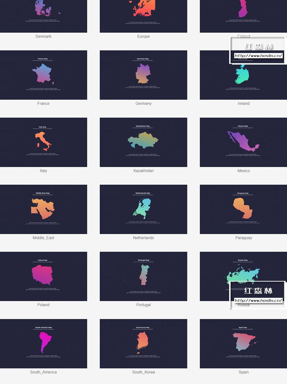 【AE模板】95个彩色渐变信息数据图表展示呼出指示线标注动画 Gradient Infographics插图(4) 【AE模板】95个彩色渐变信息数据图表展示呼出指示线标注动画 Gradient Infographics插图(4)