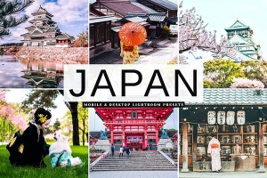 【LR预设】11款日系时尚自然轻柔暖色调Lightroom预设手机LR调色预设 Japan Mobile & Desktop Lightroom Presets