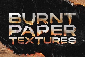 【图片素材】高清撕裂和烧毁的纸张边缘纹理叠加PNG图片素材 Torn and Burned Paper Textures