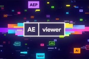 【AE脚本】强大的多功能多格式AE资源媒体管理预览应用工具 AEViewer v1.7.1 汉化版 + 使用教程