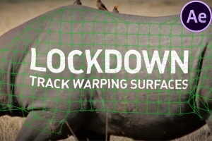 【AE插件】物体表面跟踪特效合成高级工具 Lockdown v2.8.7 Win中文版