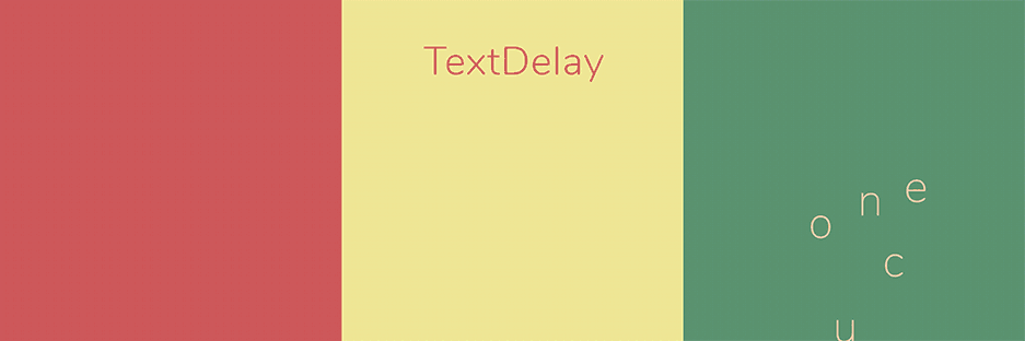 【AE插件】文字文本延迟动画快速制作器 TextDelay 1.7.1 汉化中文版 支持Win/Mac插图(1) 【AE插件】文字文本延迟动画快速制作器 TextDelay 1.7.1 汉化中文版 支持Win/Mac插图(1)