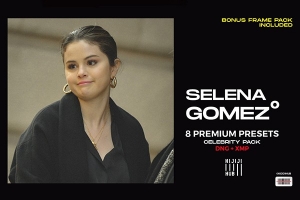 【LR预设】8款诱人冷色调人像摄影Lightroom预设 Selena Gomez Lightroom Presets