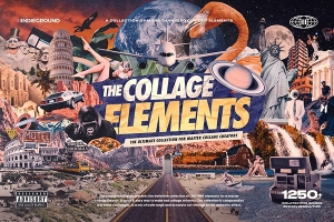 【PNG素材】1260+老式复古杂志书籍印刷品拼贴剪切PNG元素合集 Indieground – Collage Elements