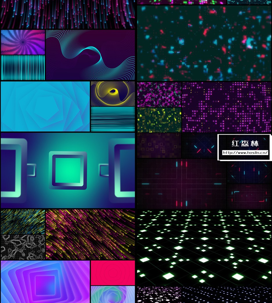 【AE脚本】300种抽象彩色渐变图形背景循环动画 iBG | 300+ Loop Backgrounds插图(3) 【AE脚本】300种抽象彩色渐变图形背景循环动画 iBG | 300+ Loop Backgrounds插图(3)