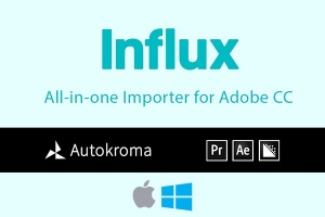 【AE/PR插件】直接导入MKV/MOV/FLV特殊音频格式素材视频解码插件 Influx v1.5.5 Win/Mac版