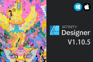 【软件】专业矢量图形设计处理软件 Affinity Designer 1.10.5.1342 Win/Mac中文版