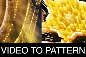 【FCPX插件】万花筒视觉特效动画背景生成器 Pattern Generator