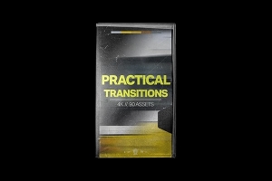 【4K视频素材】80个前景物体遮挡动态模糊过渡转场切换动画 Tropic Colour – Practical Transitions